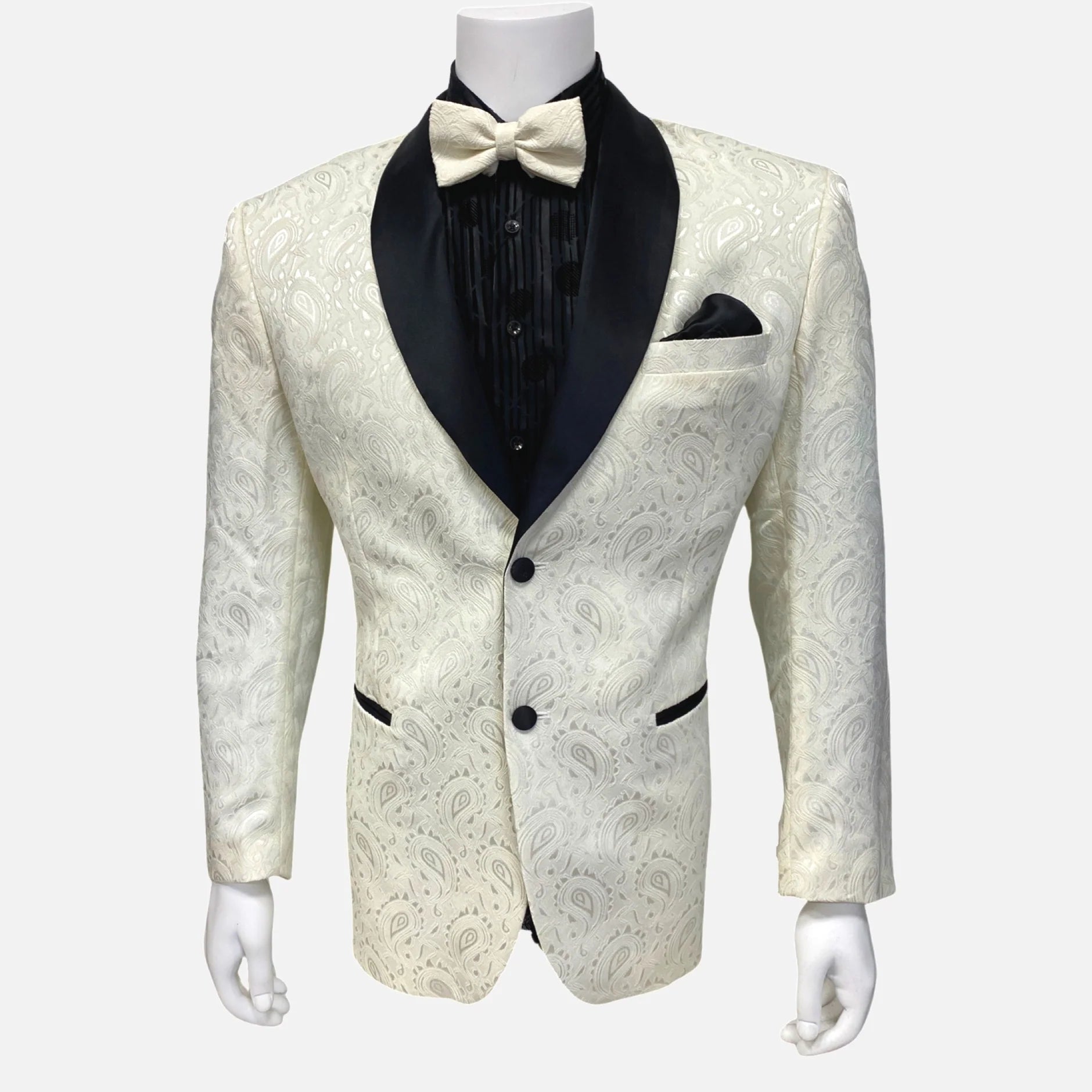 Taupe Premium Silk Tie and Hanky | Dolce Vita Fashions main image 1