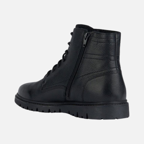 Geox Ghiacciaio Urban Black Leather Shoe - Clearance Geox Ghiacciaio Urban Black Leather Shoe - Clearance