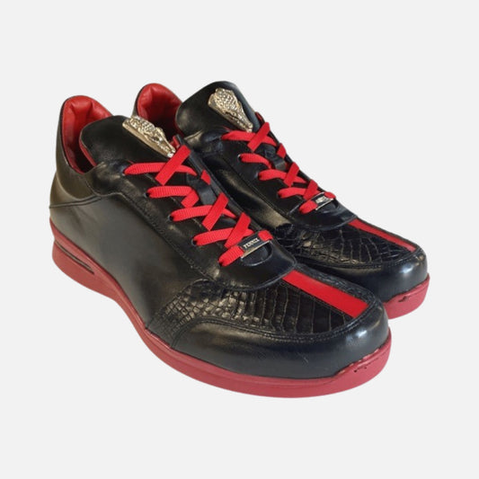 Men’s Italian alligator and calf shoe