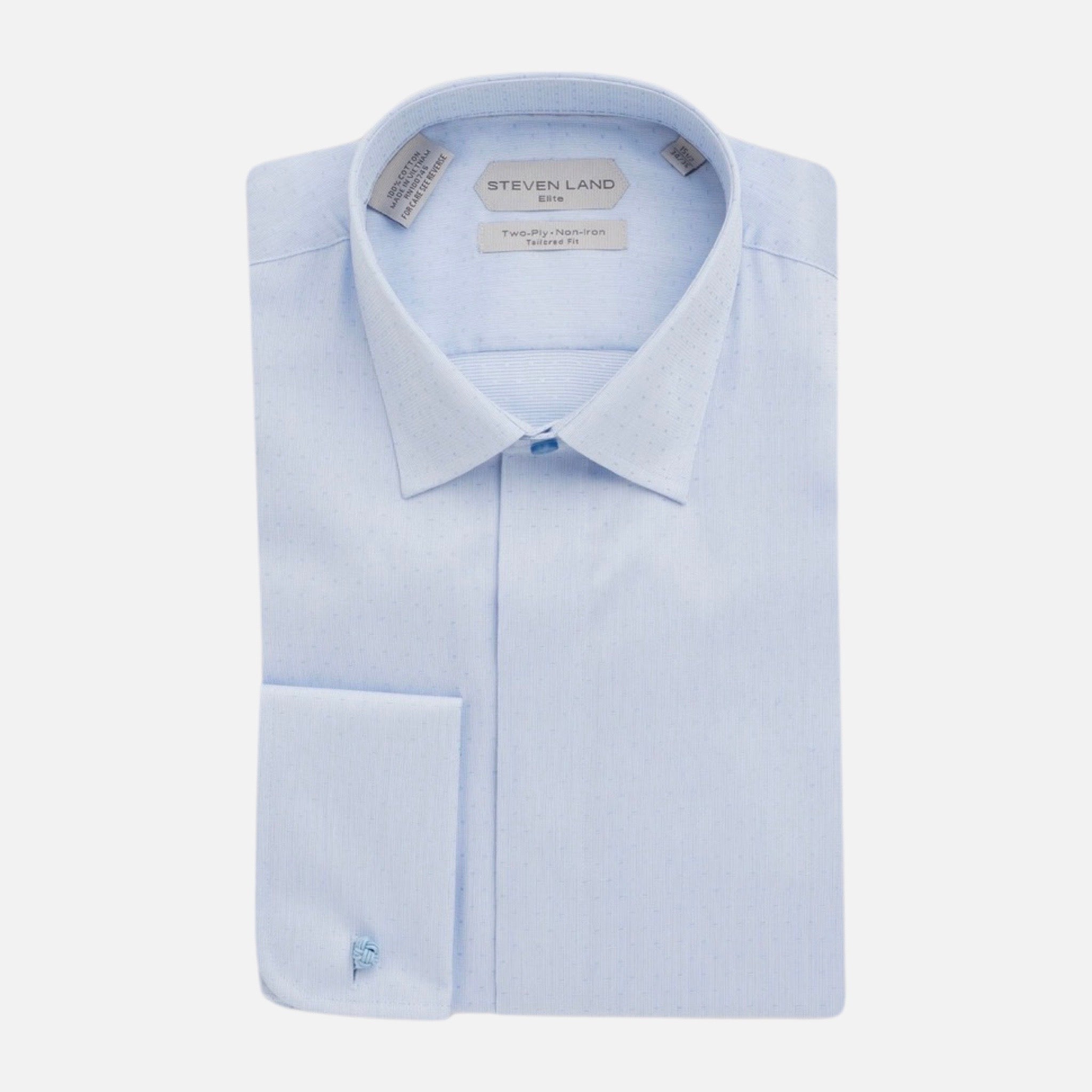 The Steven Land Elite Dress Shirt - French Cuff & Point Collar The Steven Land Elite Dress Shirt - French Cuff & Point Collar