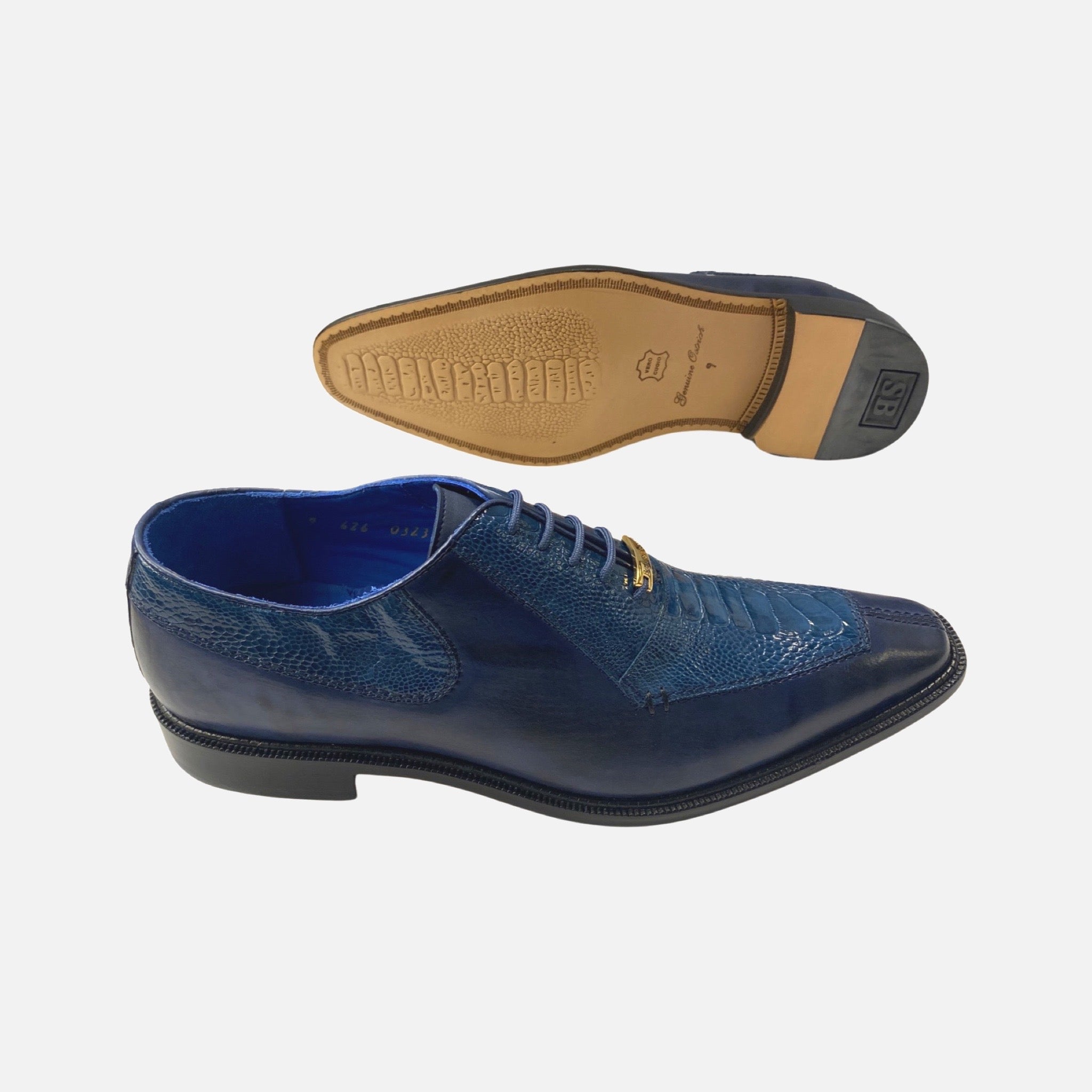 Men’s ostrich shoe by belvedere Bagio Men’s ostrich shoe by belvedere Bagio