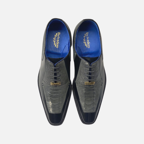 Belvedere Shoe Bagio Black/gray Belvedere Shoe Bagio Black/gray