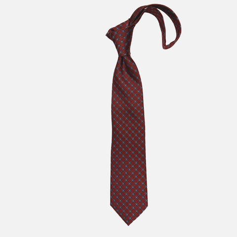 JZ Richards Red 100% Silk Dot Tie - Handmade in the USA with Textured Fabrication JZ Richards Red 100% Silk Dot Tie - Handmade in the USA with Textured Fabrication
