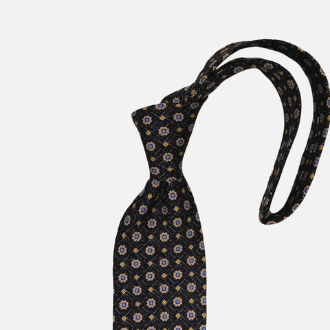 Premium Black Multi Color Tie by JZ Richards Premium Black Multi Color Tie by JZ Richards