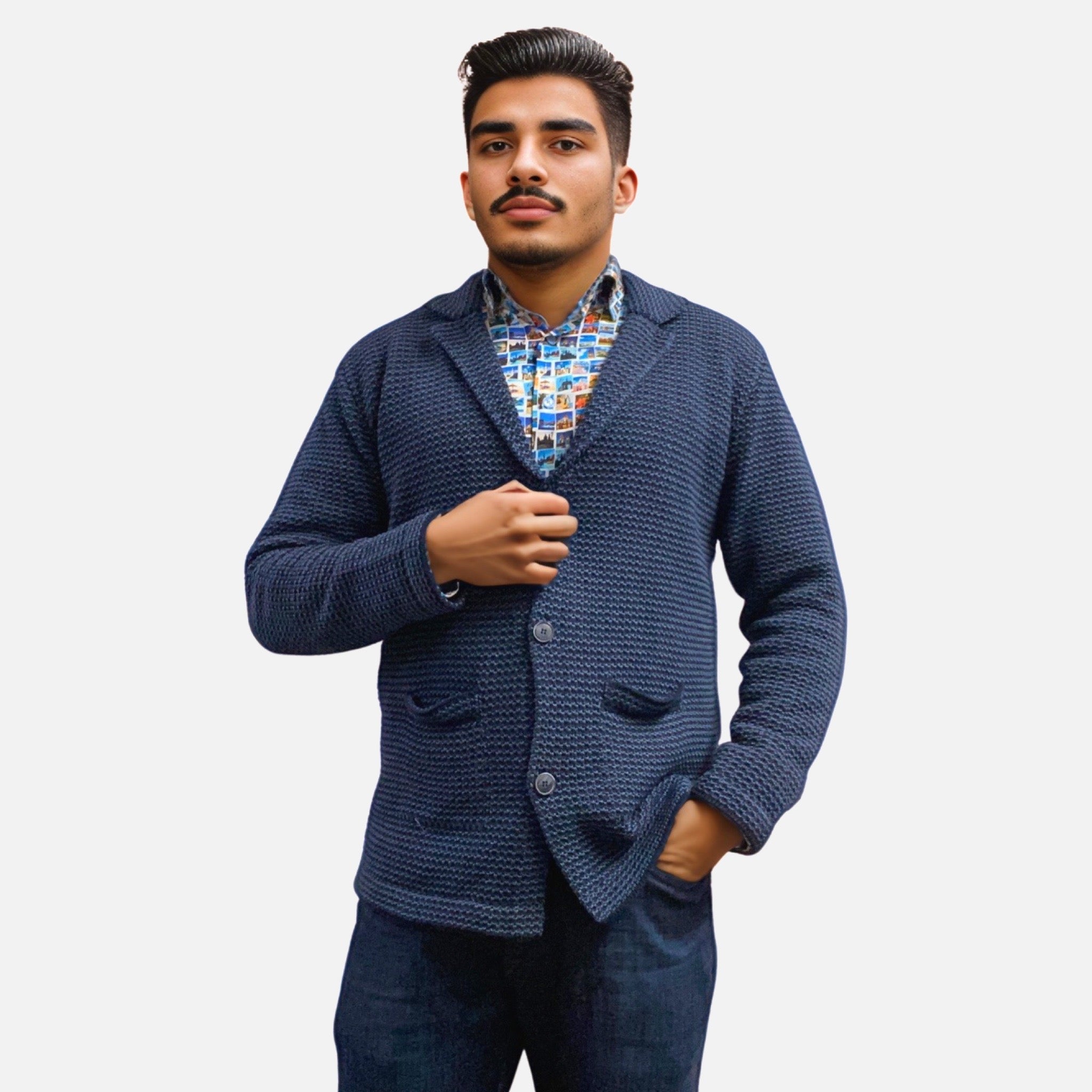 Mens navy blue sweater Mens navy blue sweater