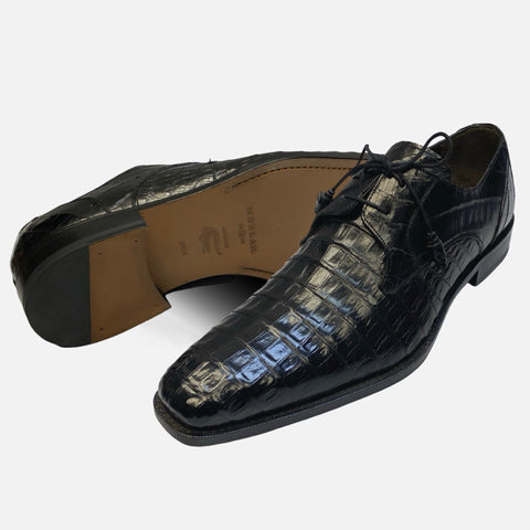 Clearance | Anderson Men’s Crocodile Lace Up Dress shoe by Mezlan | Last Pairs Clearance | Anderson Men’s Crocodile Lace Up Dress shoe by Mezlan | Last Pairs