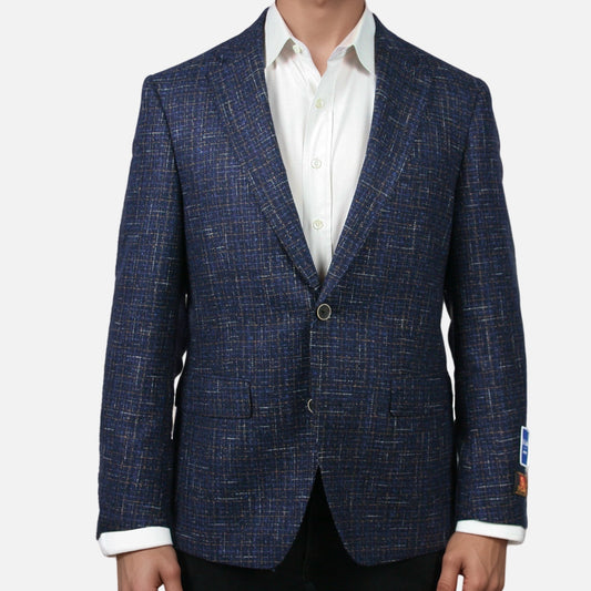 S. Cohen Prestige Men’s Modern-Fit Blazer - Textured Wool Blend | 52T