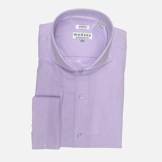 Men’s Lavender Dress Shirt wit French Cuff | Contemporary Fit