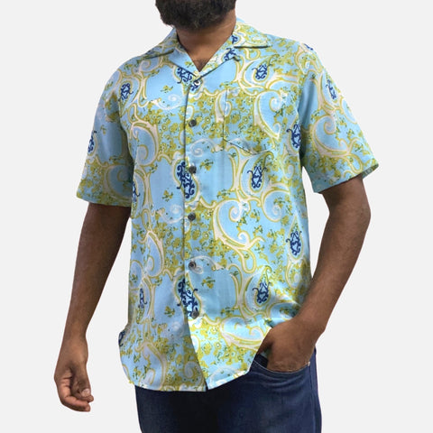 Mens summer lightweight open  neck collar shirt Mens summer lightweight open  neck collar shirt