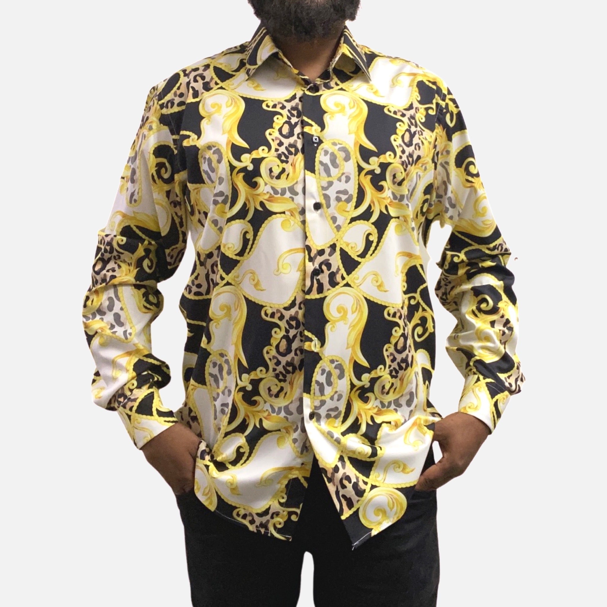 Mens gold sport shirt Mens gold sport shirt