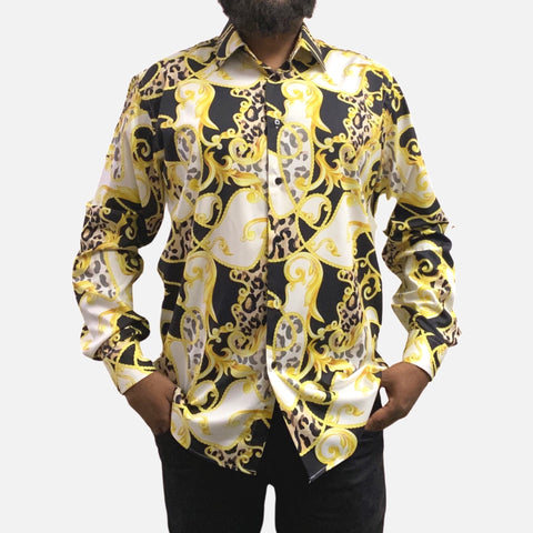 Mens gold sport shirt Mens gold sport shirt