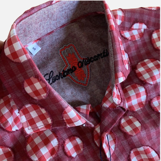 Final Sale | Luchiano Visconti Red Shirt | Size Small