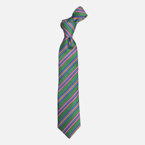 Green silk tie for men Green silk tie for men