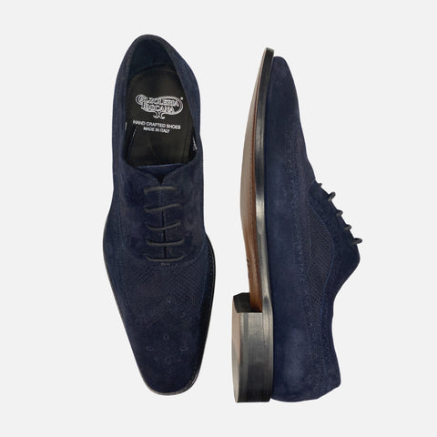 Clearance | Men’s Blue Suede Italian Shoe | Last Pairs Clearance | Men’s Blue Suede Italian Shoe | Last Pairs