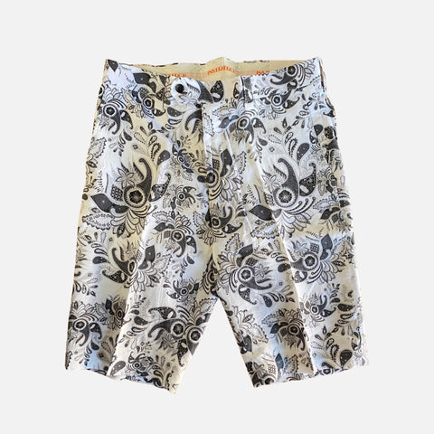 Final Sale | Mens Inserch Paisley Linen Shorts | Size 34 Final Sale | Mens Inserch Paisley Linen Shorts | Size 34
