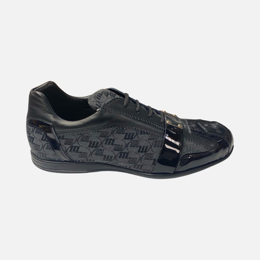 Mens Black Designer Sneaker by Mauri