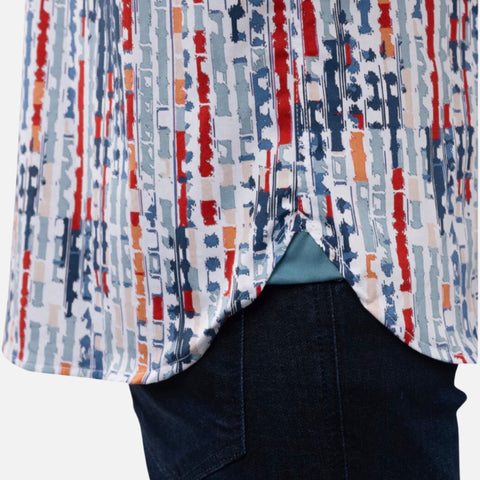 Mens Luchiano shirt with side inserts Mens Luchiano shirt with side inserts