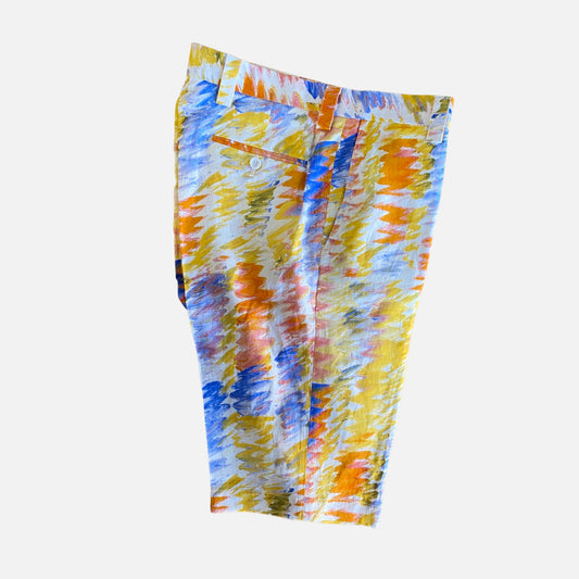 Inserch linens shorts P21907