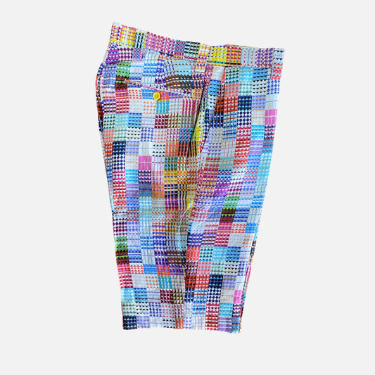 Inserch linen shorts P21909 Multi