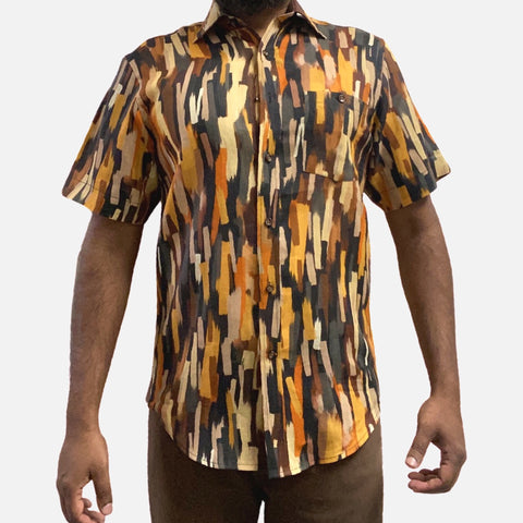 Mens linen shirt by Inserch Earth