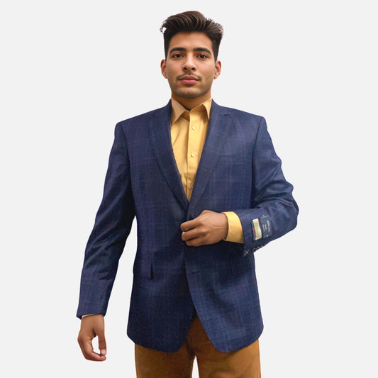 Mens Italian Fabric Blazer