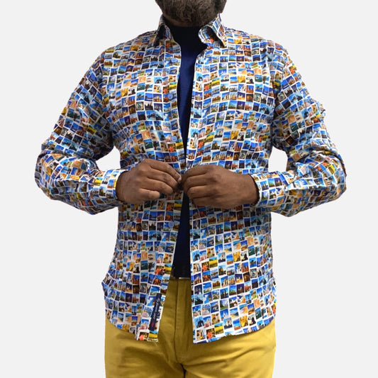 Mens fashions shirt multi