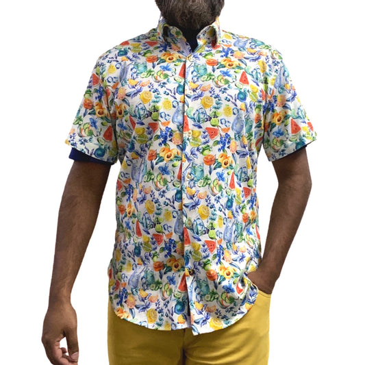 Luchiano Visconti short sleeve summer shirt