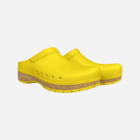 Women's Kane Yellow EVA Clog by Dansko Women's Kane Yellow EVA Clog by Dansko