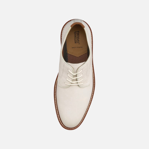 Johnston & Murphy Men's Uptown Plain Toe White Nubuck Shoes | TRUFOAM™ Sole Johnston & Murphy Men's Uptown Plain Toe White Nubuck Shoes | TRUFOAM™ Sole