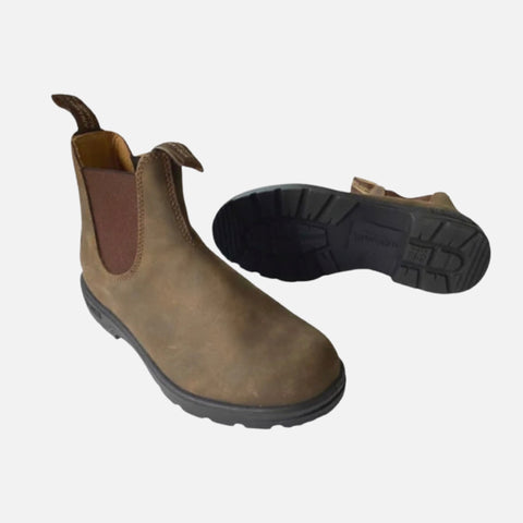 585 Rustic Brown Classic Chelsea Unisex Boot 585 Rustic Brown Classic Chelsea Unisex Boot