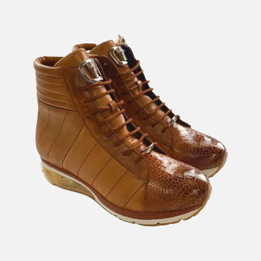 Clearance | Mens Exotic Skin Hightop Sneaker Shoes | Last Pair | Size 11