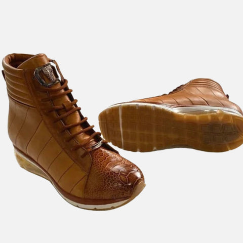 Clearance | Mens Exotic Skin Hightop Sneaker Shoes | Last Pair | Size 11 Clearance | Mens Exotic Skin Hightop Sneaker Shoes | Last Pair | Size 11
