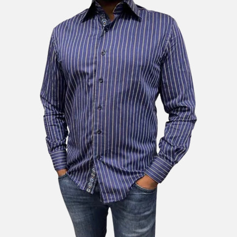 Blue Casual Button Up Shirt | Final sale Blue Casual Button Up Shirt | Final sale