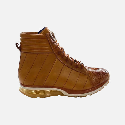 Mens Exotic Skin Hightop Sneaker Shoes