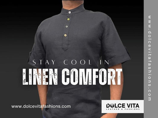 The Short Sleeve Linen Shirt Is the Most Useful Thing in Your Summer Wardrobe