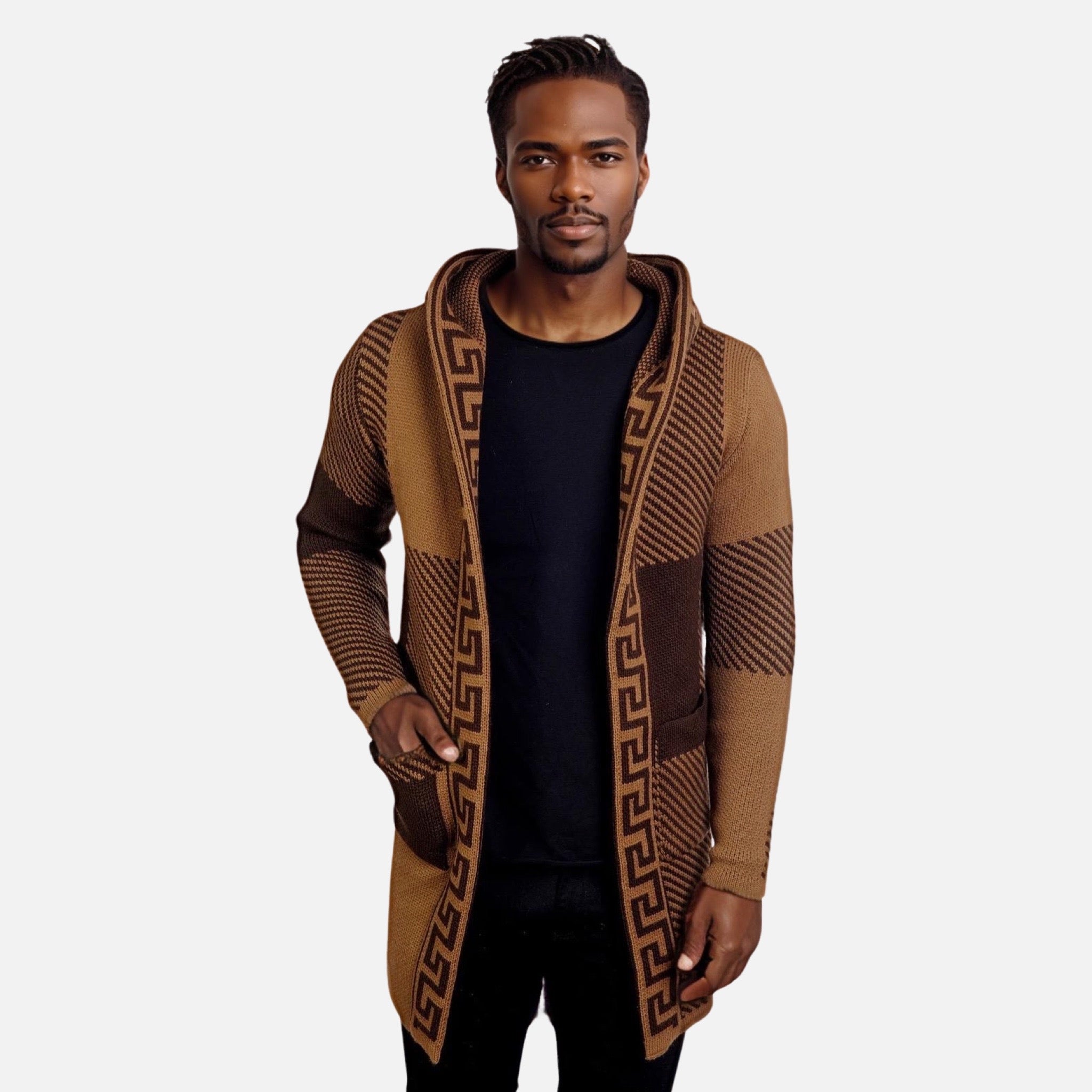 LCR Brown Hooded Sweater