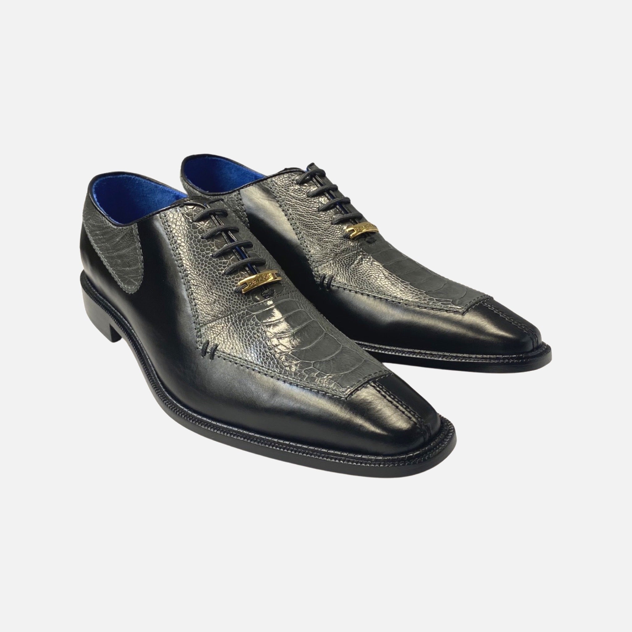 Mens Ostrich shoe by belvedere