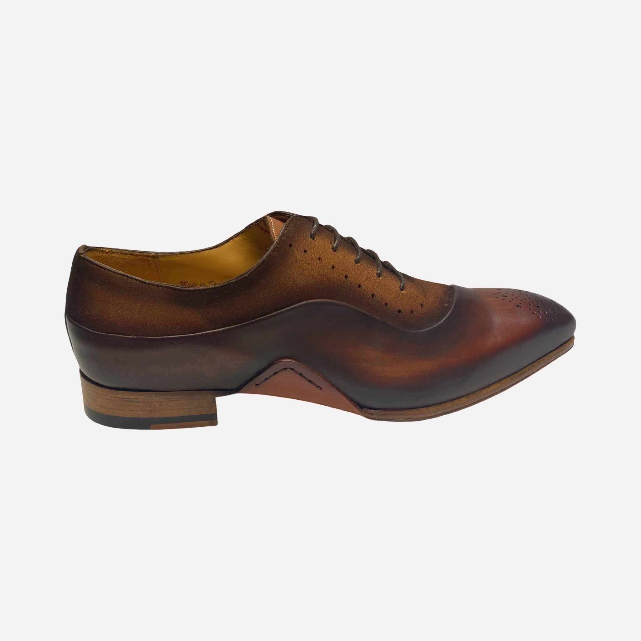 Mens shoe by Mezlan Affari Cognac