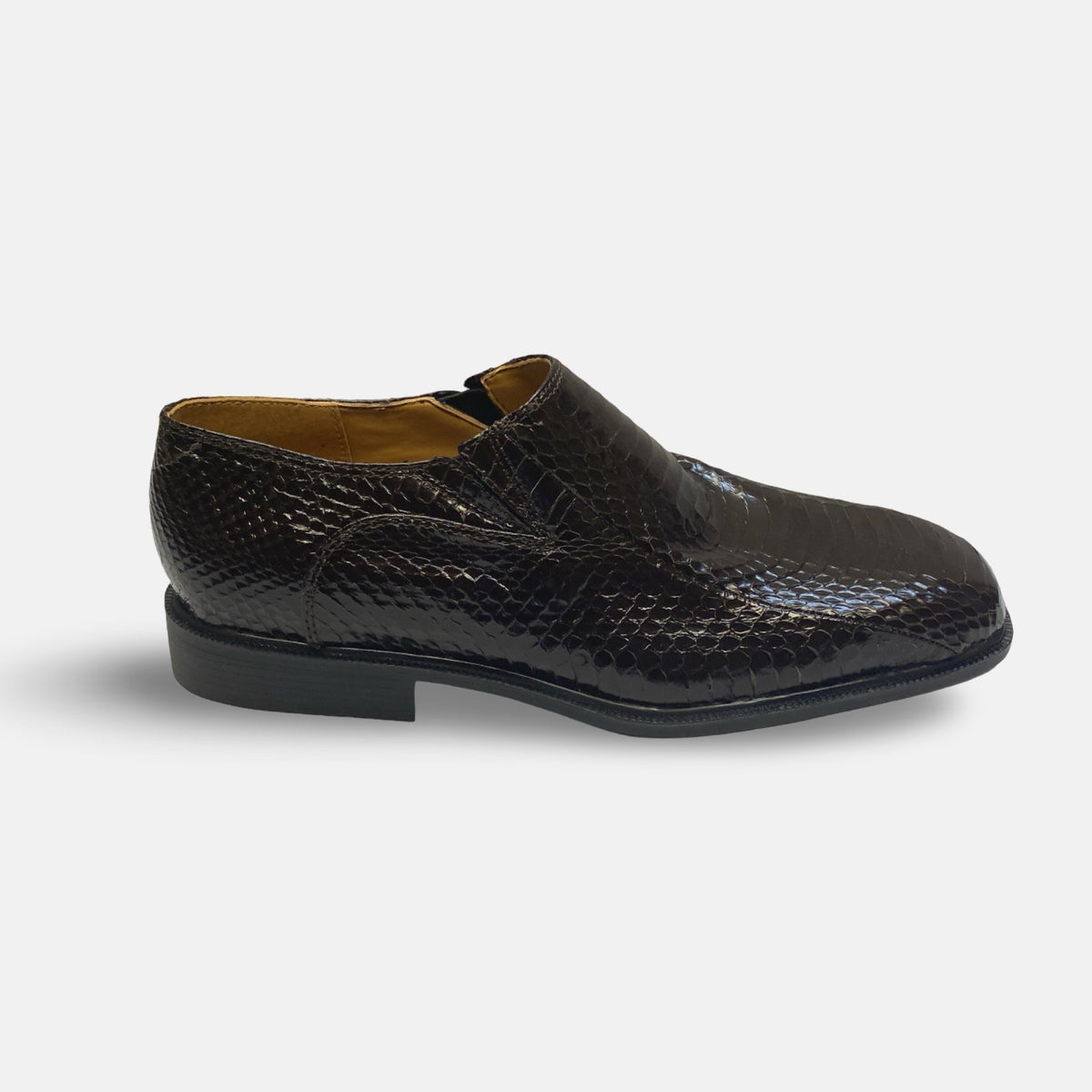 Mens Genuine Snakeskin Loafer Felix by Giorgio Brutini | Clearance | Size 7.5 to 15