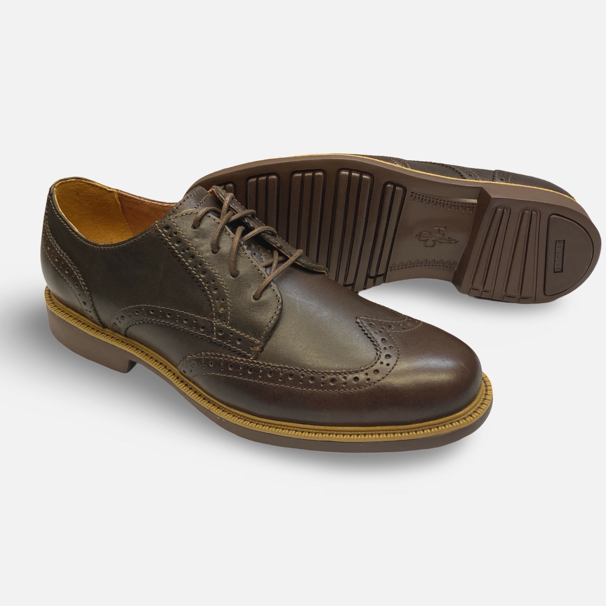 Cole Haan soft bottom wingtip ox