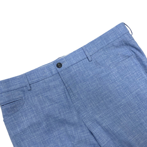 Ballin Linen Blend Five Pocket Pants | Blue