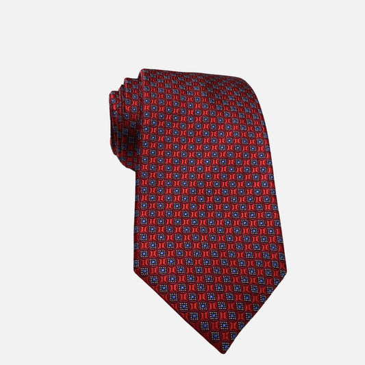 Red JZ Richards Tie, Made in USA