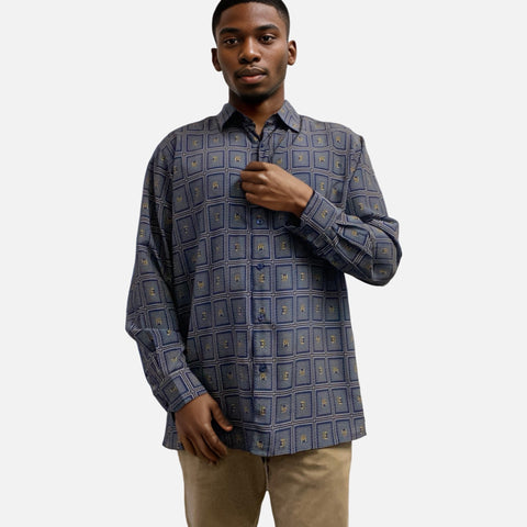 Mens casual shirt 6517 by Bassir