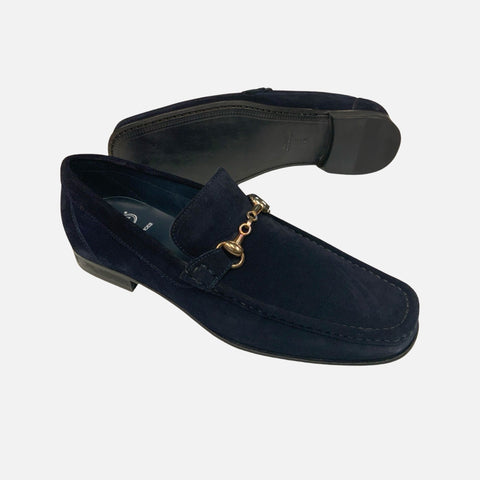 Mens suede loafers 