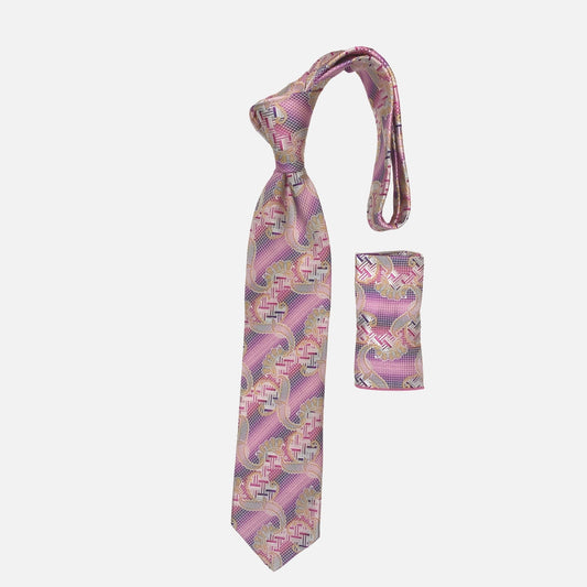 100% silk tie pink - The Big Knot
