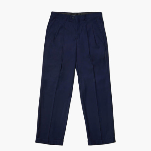 Final Sale: Inserch Men's Two-Pleat Wide Leg Pants - Navy - $45.99!