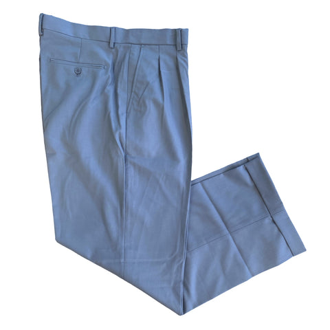 Final Sale : Inserch Men's Two-Pleat Wide Leg Pants - Grey - $45.99!