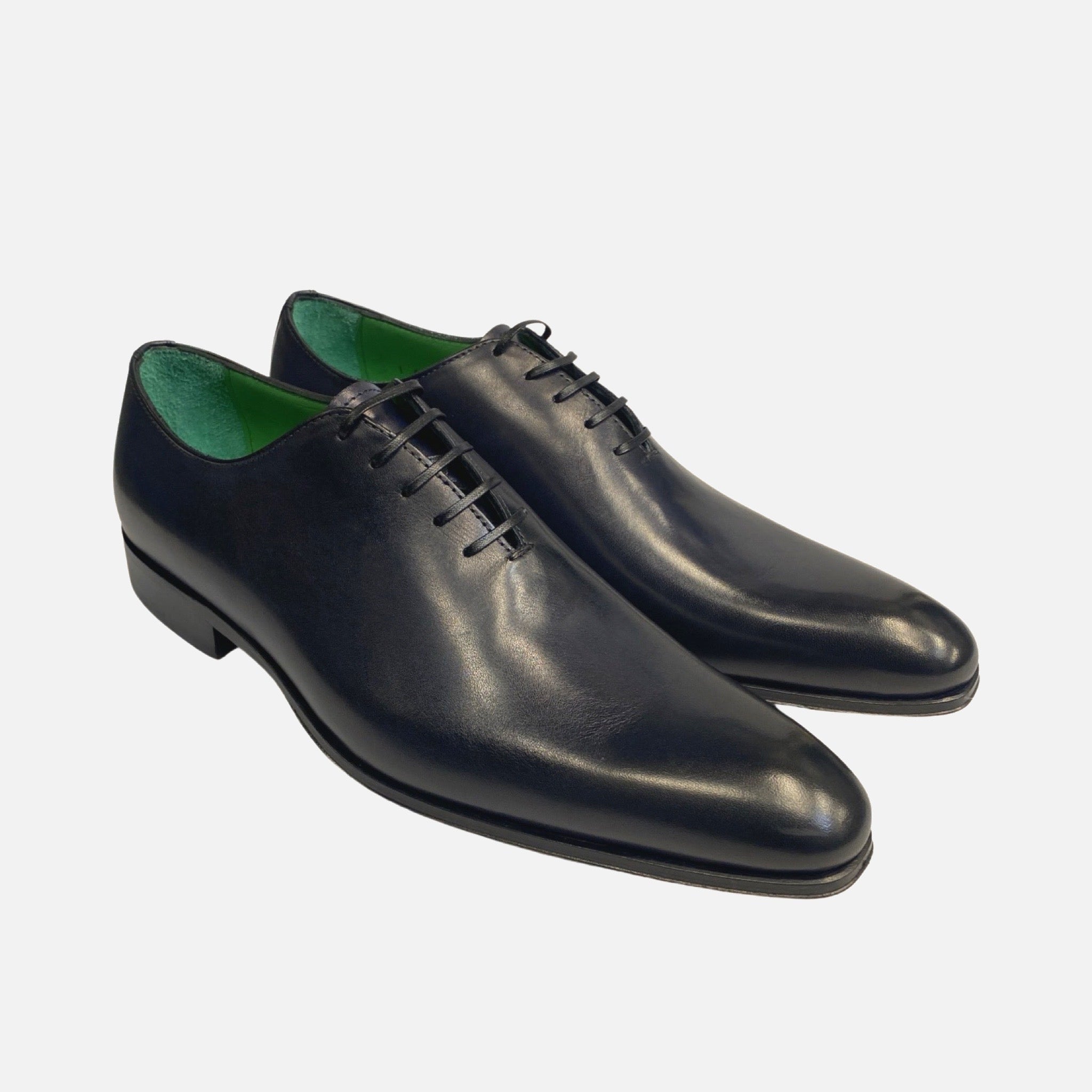 Jose Real Italian Deep Blue Shoes I508 - Handcrafted Excellence from Italy