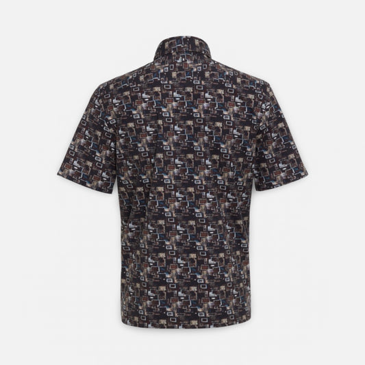 Men’s Luchiano Visconti Short Sleeve Shirt | Brick