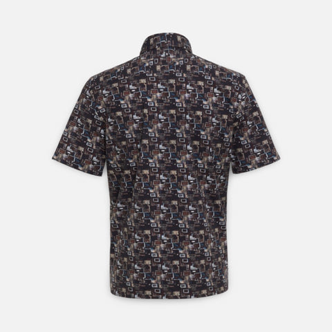 Men’s Luchiano Visconti Short Sleeve Shirt | Brick